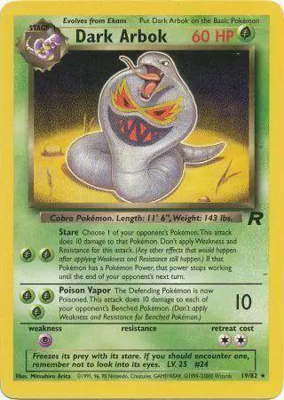 Dark Arbok 019/82 - Team Rocket Unlimited
