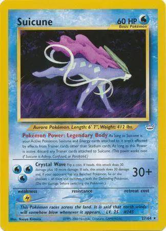 Suicune 027/64 - Neo Revelation Unlimited