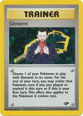 Giovanni () /null - Gym Challenge Unlimited Holofoil