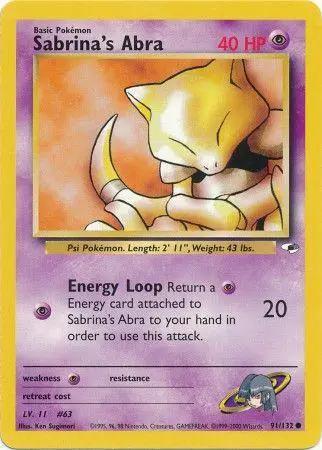 Sabrina's Abra 091/132 - Gym Heroes Unlimited