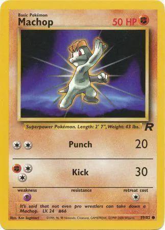 Machop 059/82 - Team Rocket Unlimited