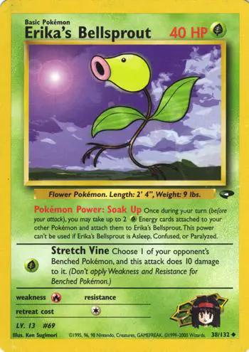 Erika's Bellsprout 038/132 - Gym Challenge Unlimited
