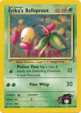 Erika's Bellsprout 075/132 - Gym Heroes Unlimited