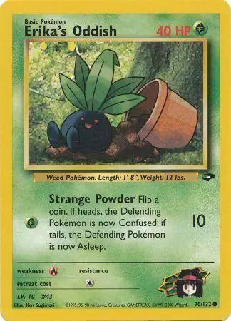 Erika's Oddish 070/132 - Gym Challenge Unlimited
