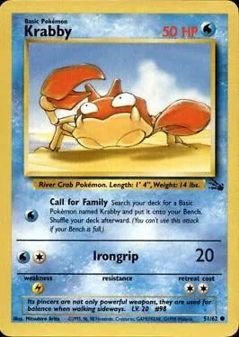 Krabby 051/62 - Fossil Unlimited