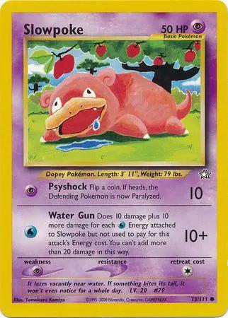 Slowpoke 073/111 - Neo Genesis Unlimited