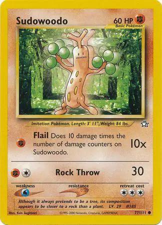 Sudowoodo 077/111 - Neo Genesis Unlimited