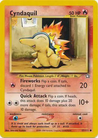 Cyndaquil 057/111 - Neo Genesis Unlimited
