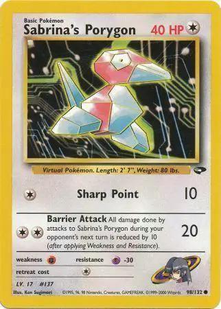 Sabrina's Porygon 098/132 - Gym Challenge Unlimited