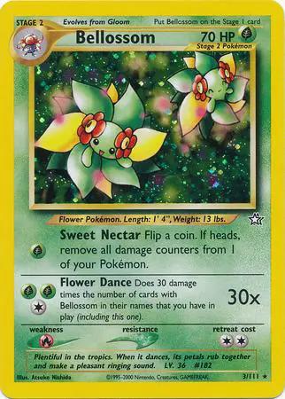 Bellossom 003/null - Neo Genesis Unlimited Holofoil