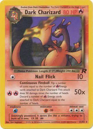 Dark Charizard 021/82 - Team Rocket Unlimited