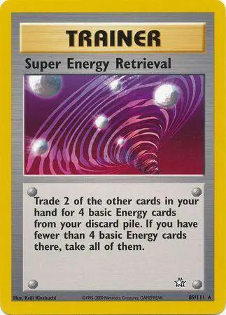 Super Energy Retrieval 089/111 - Neo Genesis Unlimited