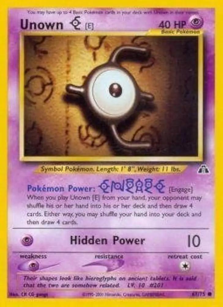 Unown [E] 067/75 - Neo Discovery Unlimited