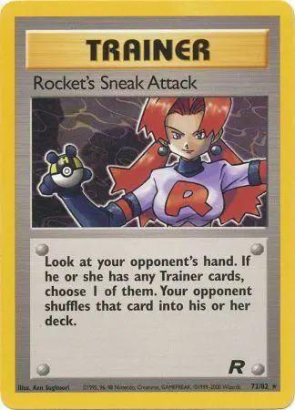 Rocket's Sneak Attack 072/82 - Team Rocket Unlimited