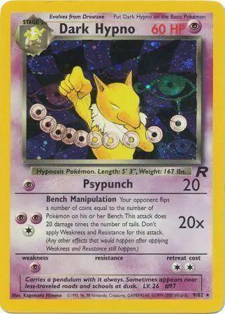 Dark Hypno 009/null - Team Rocket Unlimited Holofoil