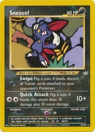 Sneasel 024/64 - Neo Revelation Unlimited