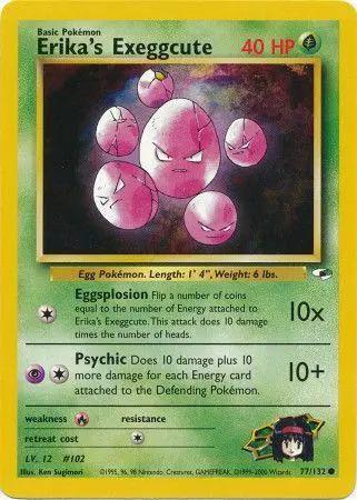 Erika's Exeggcute 077/132 - Gym Heroes Unlimited