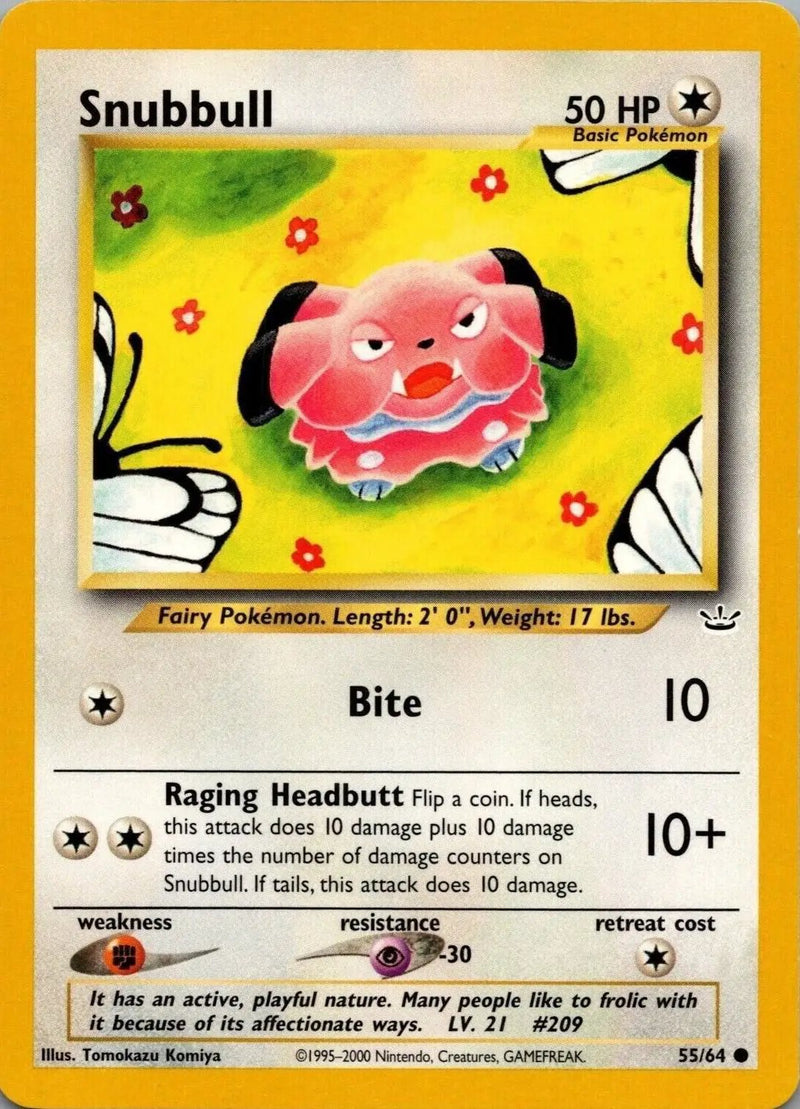 Snubbull 055/64 - Neo Revelation Unlimited