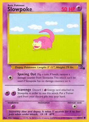 Slowpoke 055/62 - Fossil Unlimited