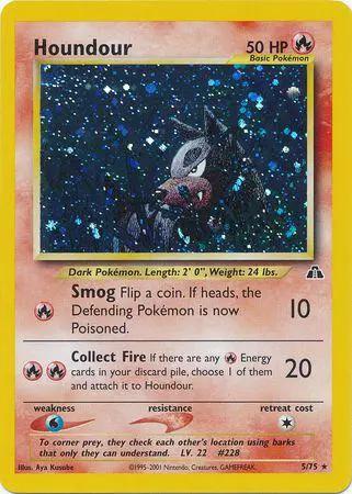 Houndour () /null - Neo Discovery Unlimited Holofoil