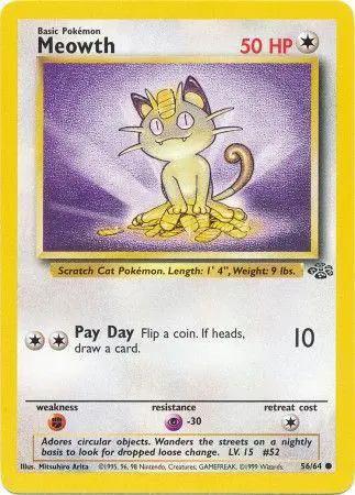 Meowth 056/64 - Jungle Unlimited