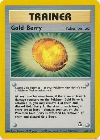 Gold Berry 093/111 - Neo Genesis Unlimited