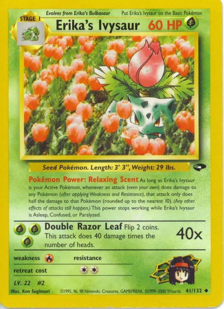 Erika's Ivysaur 041/132 - Gym Challenge Unlimited