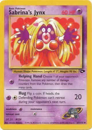 Sabrina's Jynx 057/132 - Gym Challenge Unlimited