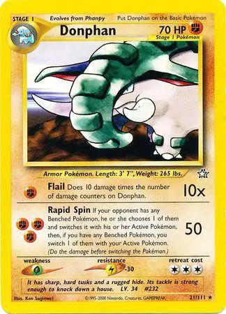Donphan 021/111 - Neo Genesis Unlimited