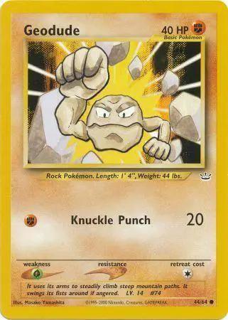 Geodude 044/64 - Neo Revelation Unlimited