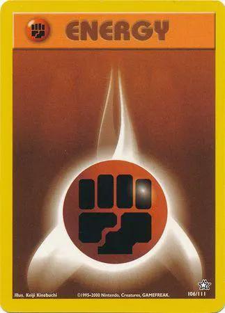 Fighting Energy 106/111 - Neo Genesis Unlimited