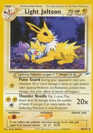 Light Jolteon 048/105 - Neo Destiny Unlimited