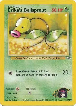 Erika's Bellsprout 076/132 - Gym Heroes Unlimited