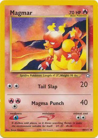 Magmar 040/111 - Neo Genesis Unlimited