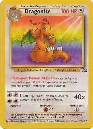 Dragonite 019/62 - Fossil Unlimited