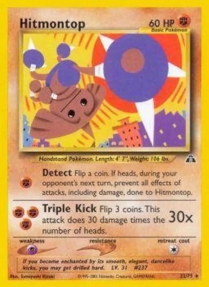 Hitmontop 022/75 - Neo Discovery Unlimited