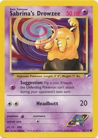Sabrina's Drowzee 092/132 - Gym Heroes Unlimited