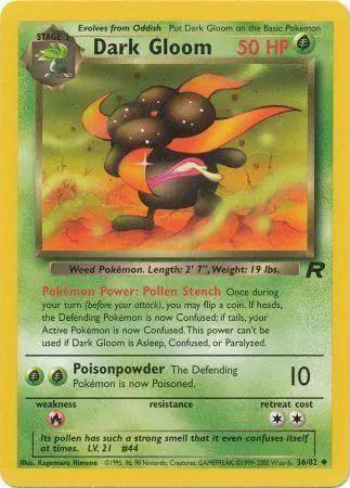 Dark Gloom 036/82 - Team Rocket Unlimited