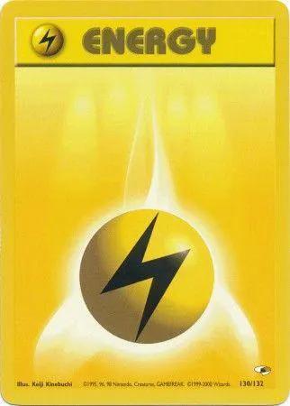 Lightning Energy 130/132 - Gym Heroes Unlimited