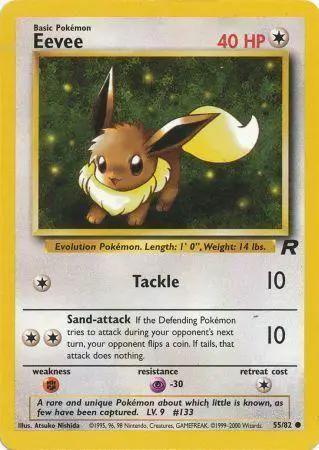 Eevee 055/82 - Team Rocket Unlimited