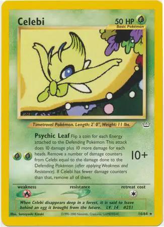 Celebi 016/64 - Neo Revelation Unlimited