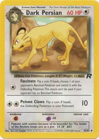 Dark Persian 042/82 - Team Rocket Unlimited