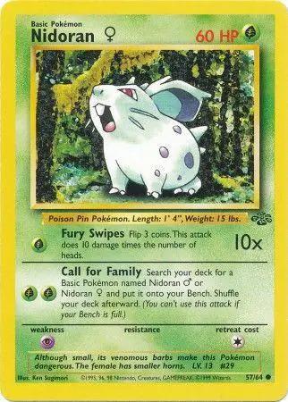 Nidoran F 057/64 - Jungle Unlimited