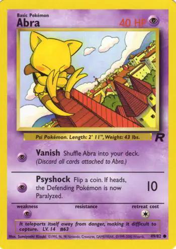 Abra 049/82 - Team Rocket Unlimited