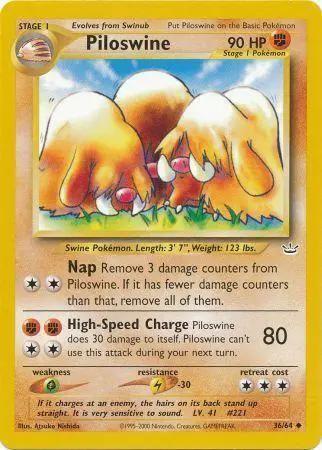 Piloswine 036/64 - Neo Revelation Unlimited