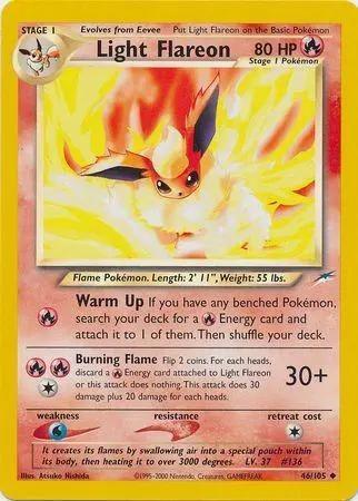 Light Flareon 046/105 - Neo Destiny Unlimited