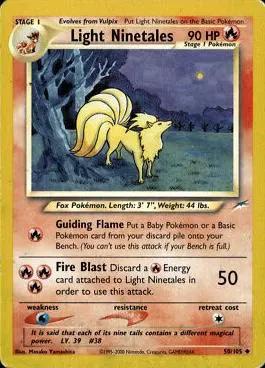 Light Ninetales 050/105 - Neo Destiny Unlimited