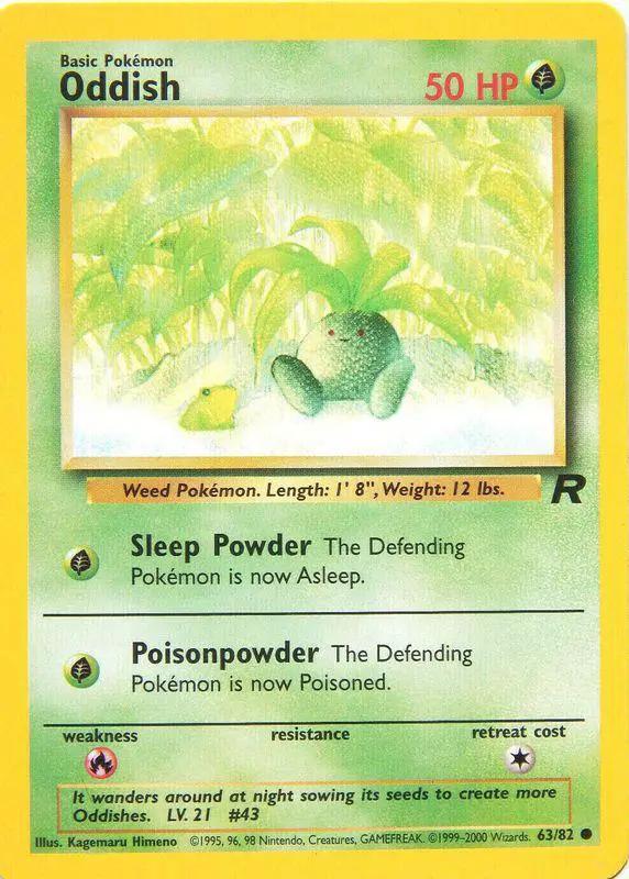 Oddish 063/82 - Team Rocket Unlimited