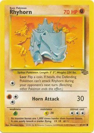 Rhyhorn 061/64 - Jungle Unlimited