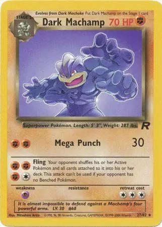 Dark Machamp 027/82 - Team Rocket Unlimited